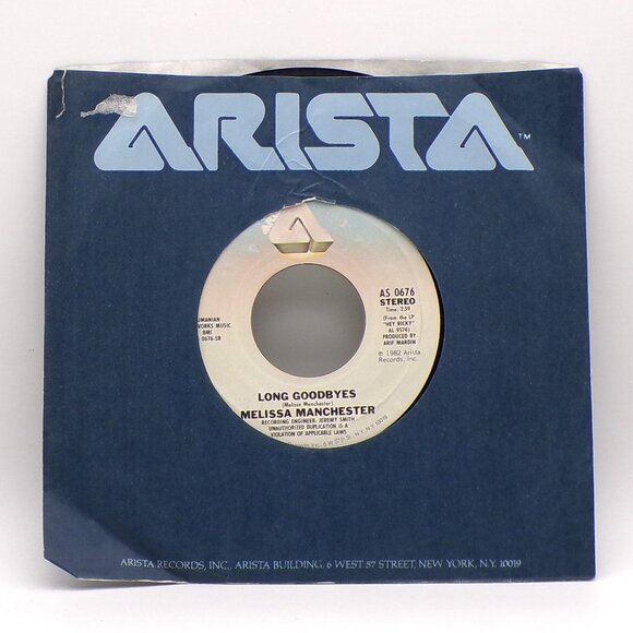 You Should Hear How She Talks About You/Long Goodbyes by Melissa Manchester 45 - Picture 2 of 6